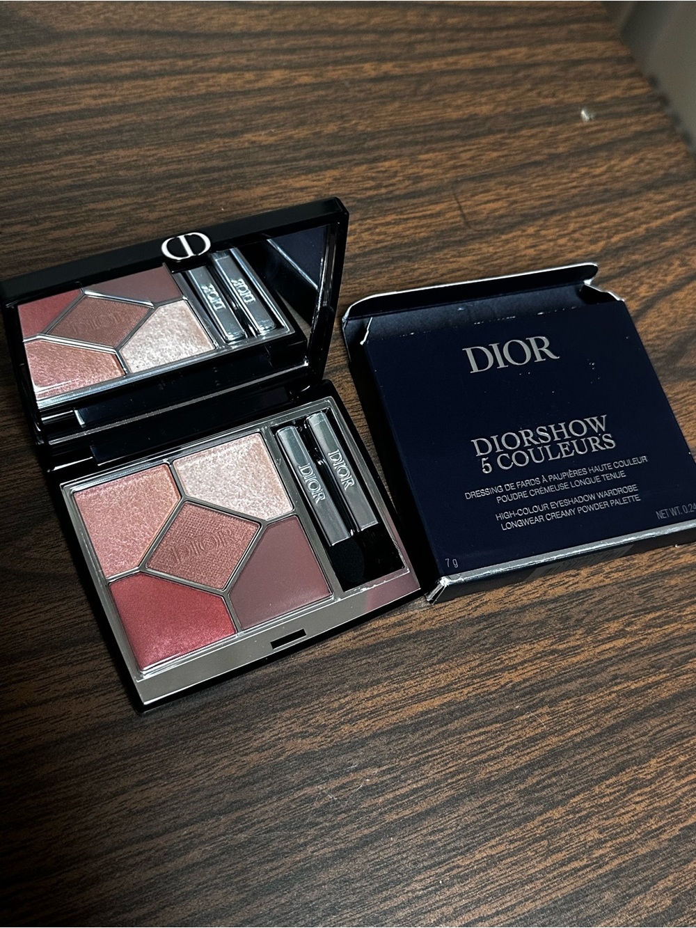 Dior Diorshow 5-Couleurs Eyeshadow Palette — Rose, Mauve & Champagne